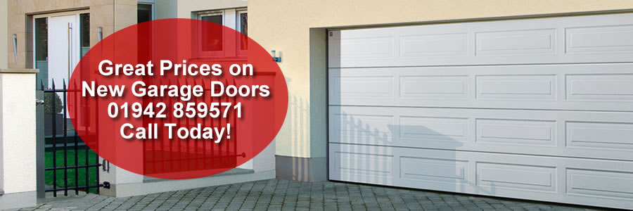 great prices on new garage doors in tyldesley
